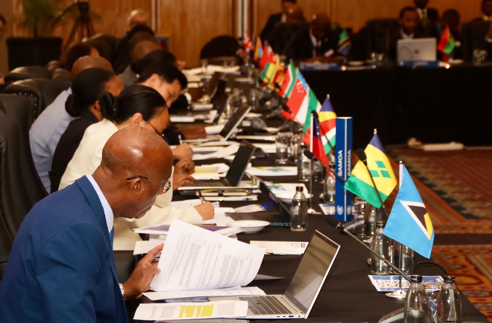 Commonwealth Trade Ministers in meeting