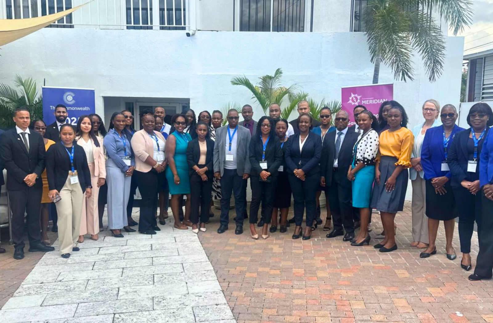 Group photo of participants at the debt management training in Jamaica