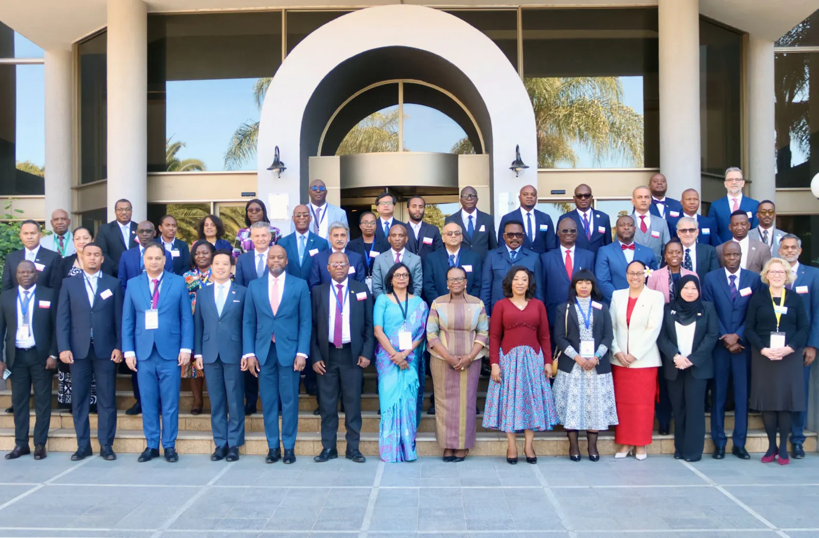 Delegates at the Commonwealth Trade Ministers Meeting