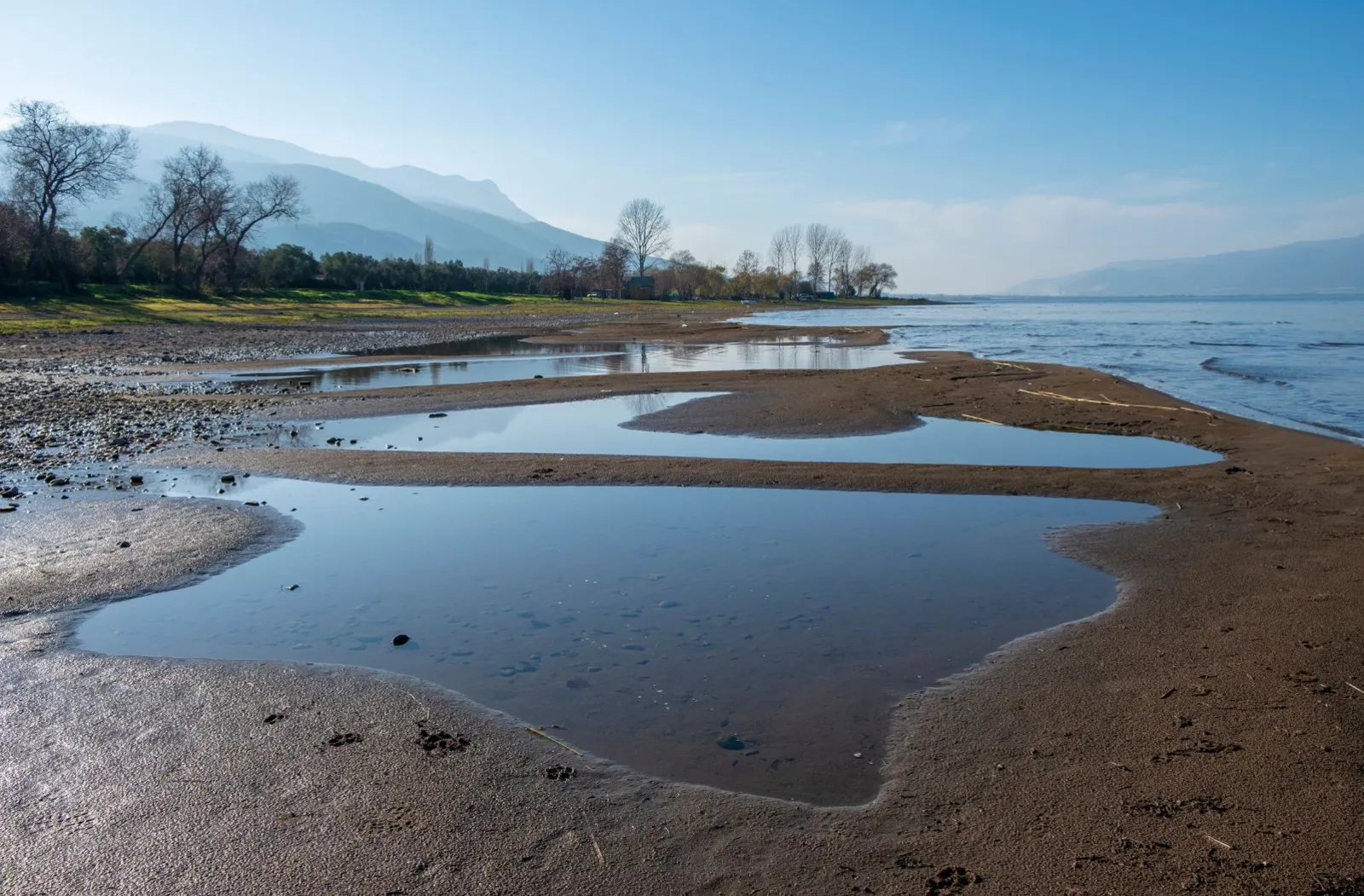 Dry and wet land