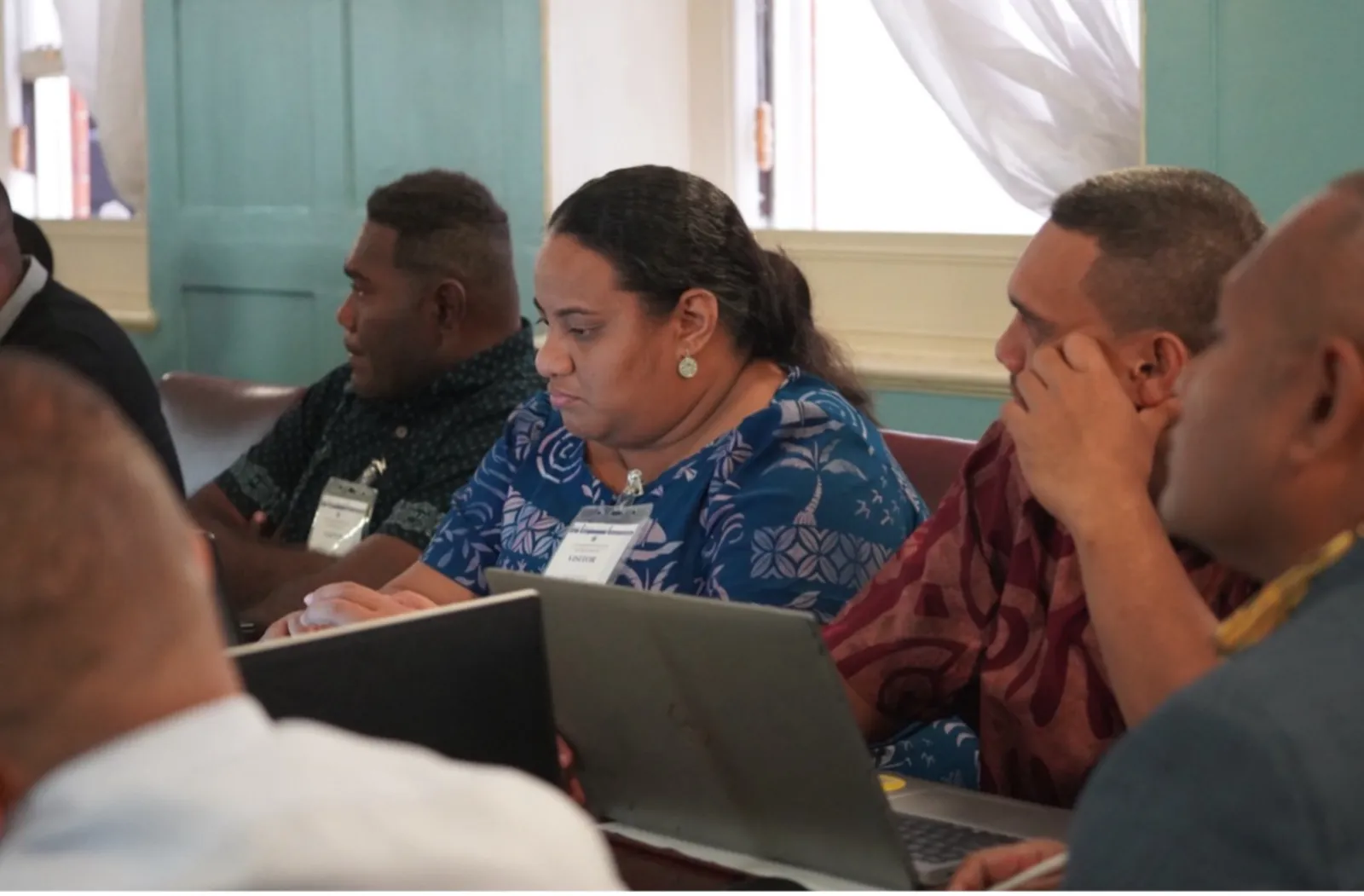 IT officials attending the workshop at Marlborough House