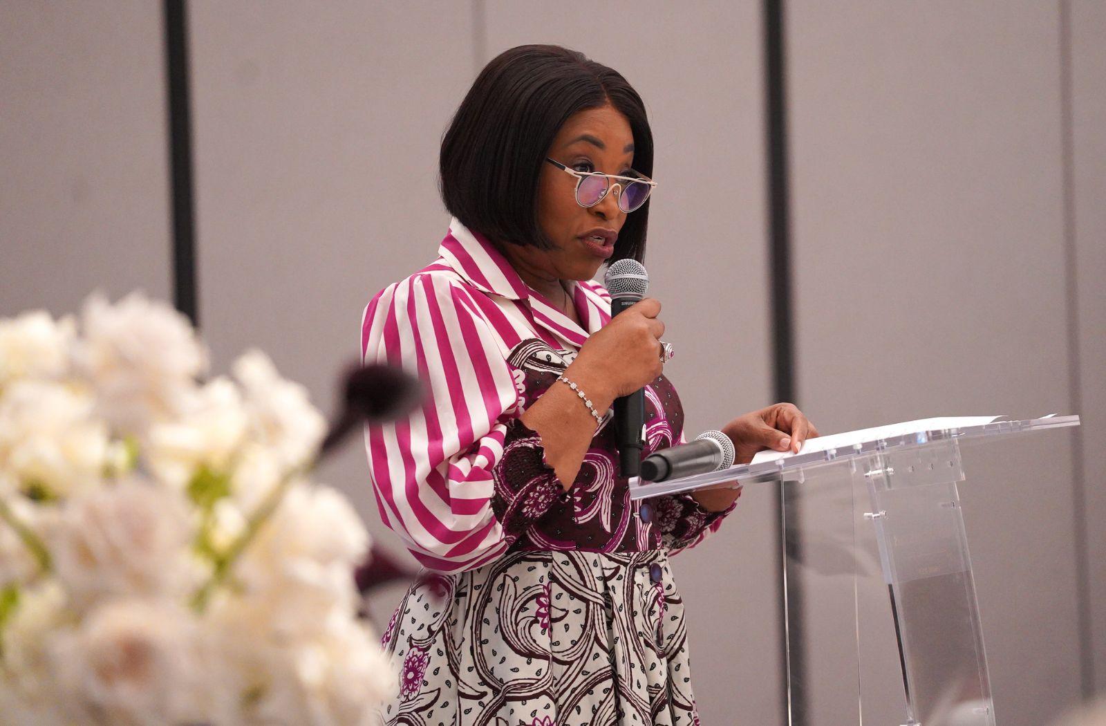 Sg Speaking at Glitz africa