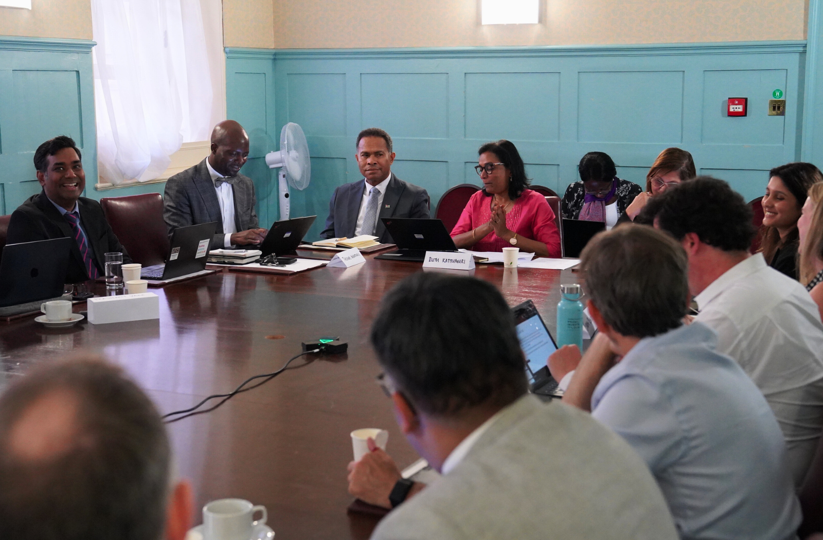 Participants at the roundtable discussion during London Climate Week