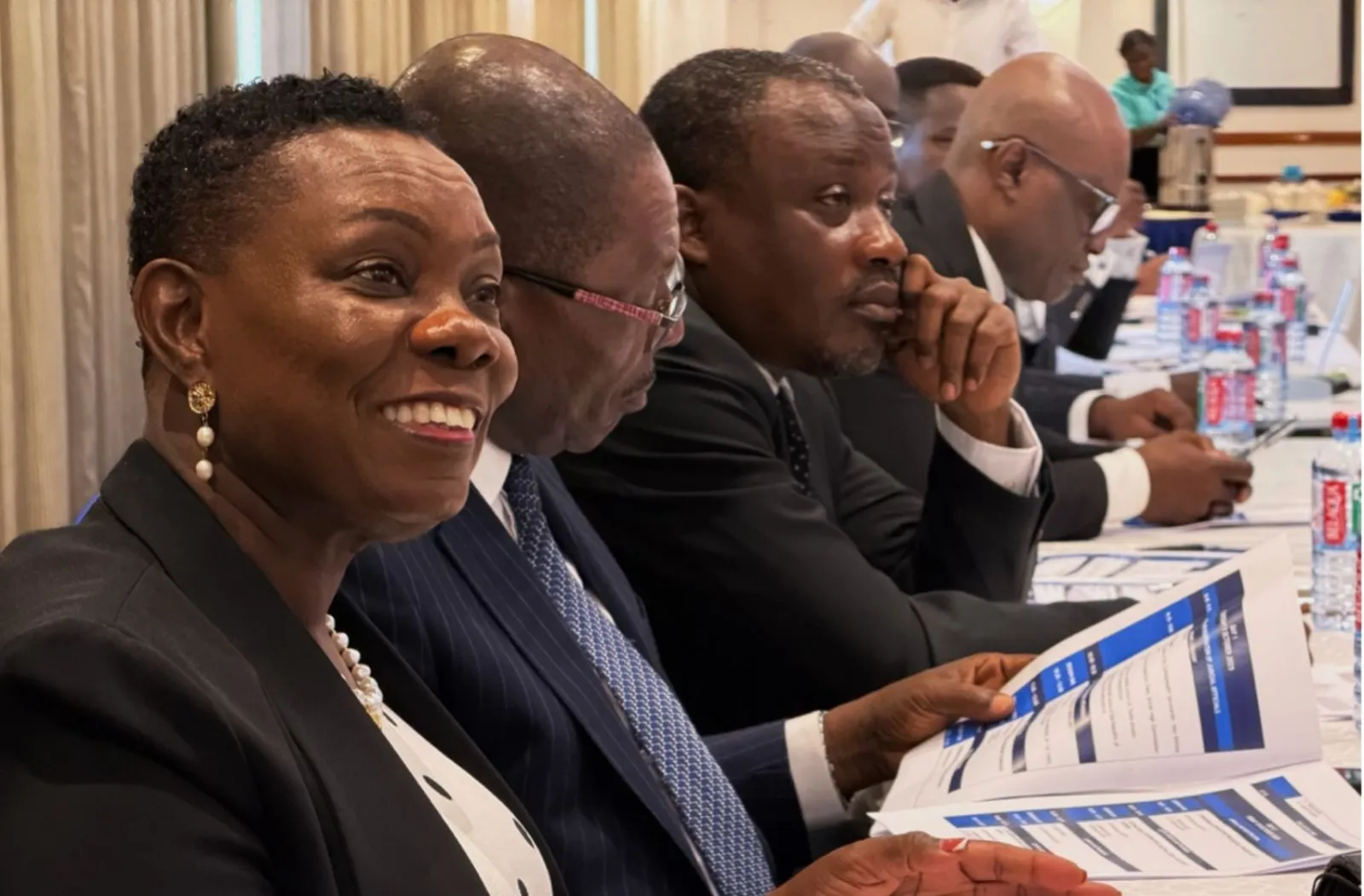 delegates at a cybercrime symposium in Ghana