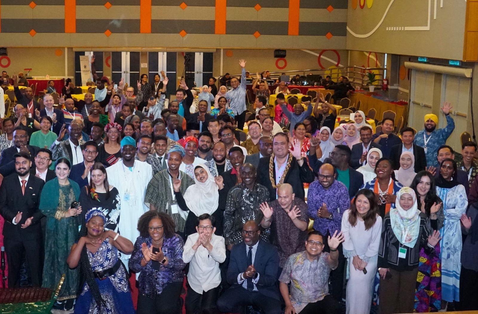 Group photo of delegates at the 5th Global Youth Work Conference
