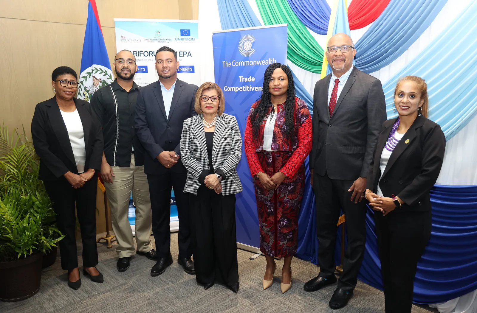 Delegates at Belize workshop on competition law and policy