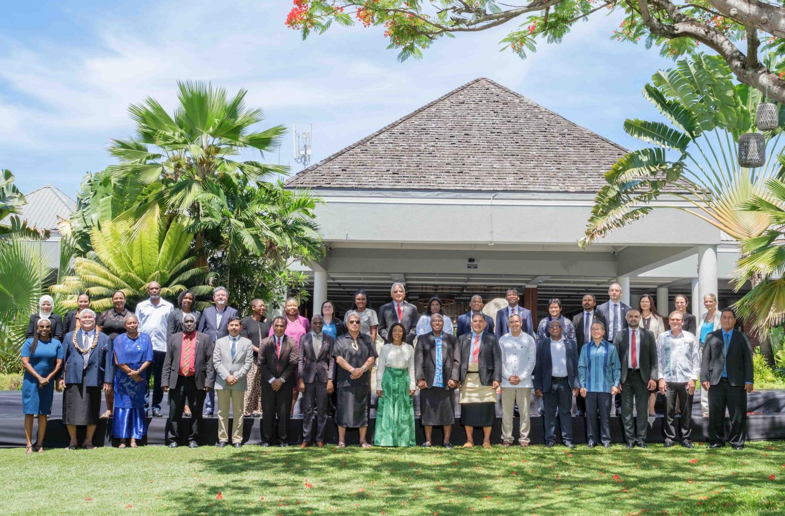Commonwealth law ministers group photo