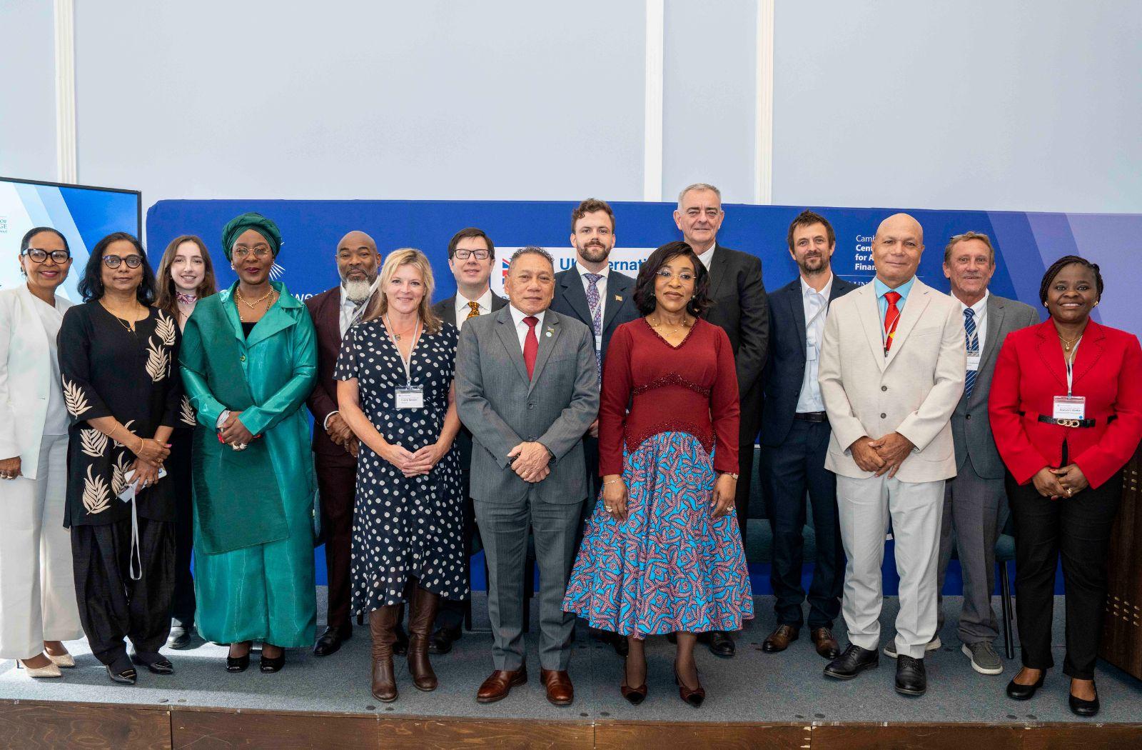 Commonwealth Secretary-General with partners and business at the Commonwealth Business Summit Network