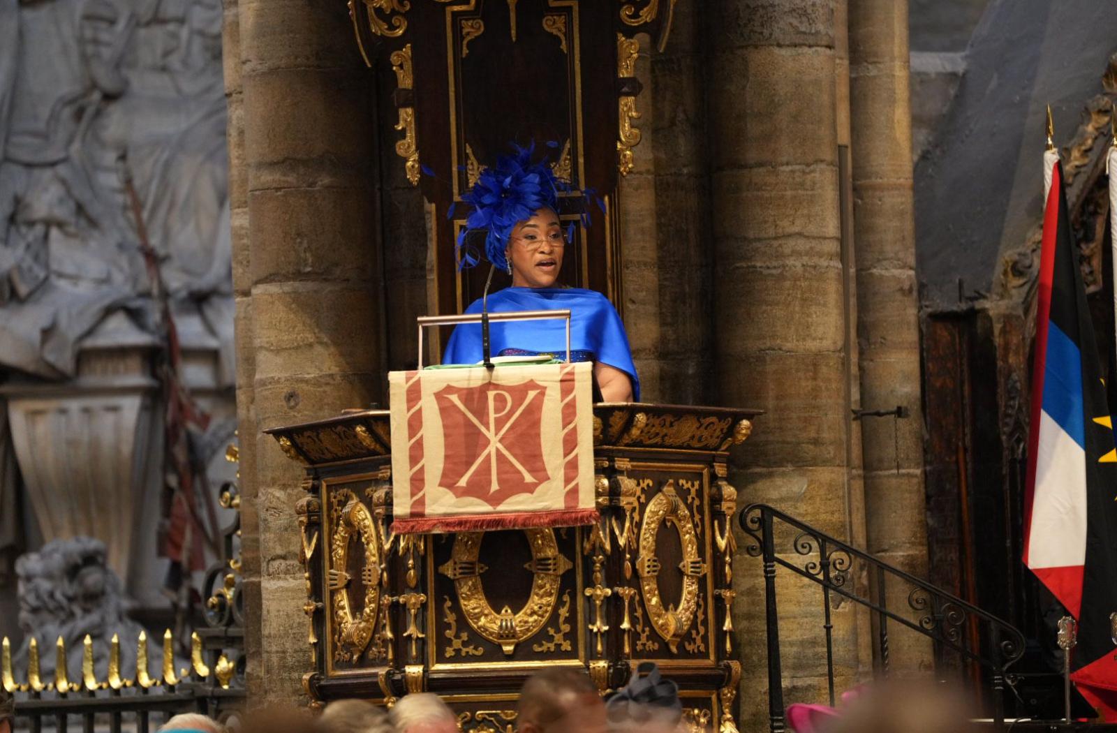 Secretary-General speaking at Westminster Abbey