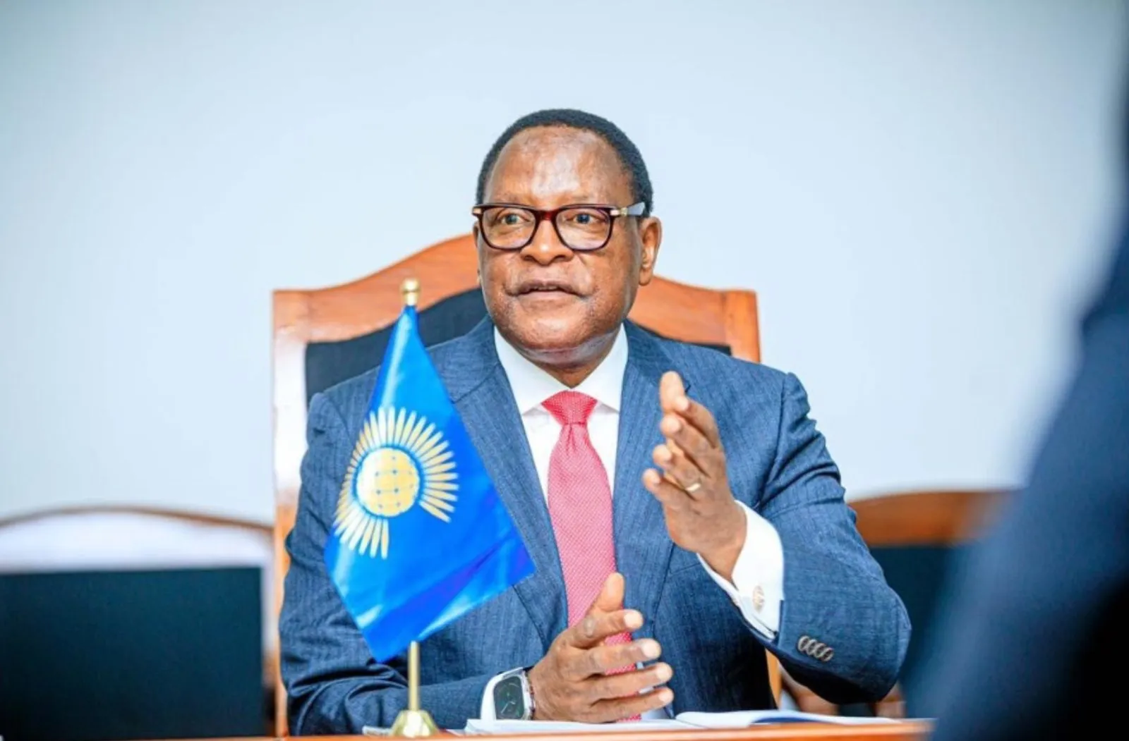 Commonwealth Secretary-General’s Special Envoy and former President of the Republic of Malawi, H.E. Dr Lazarus McCarthy Chakwera