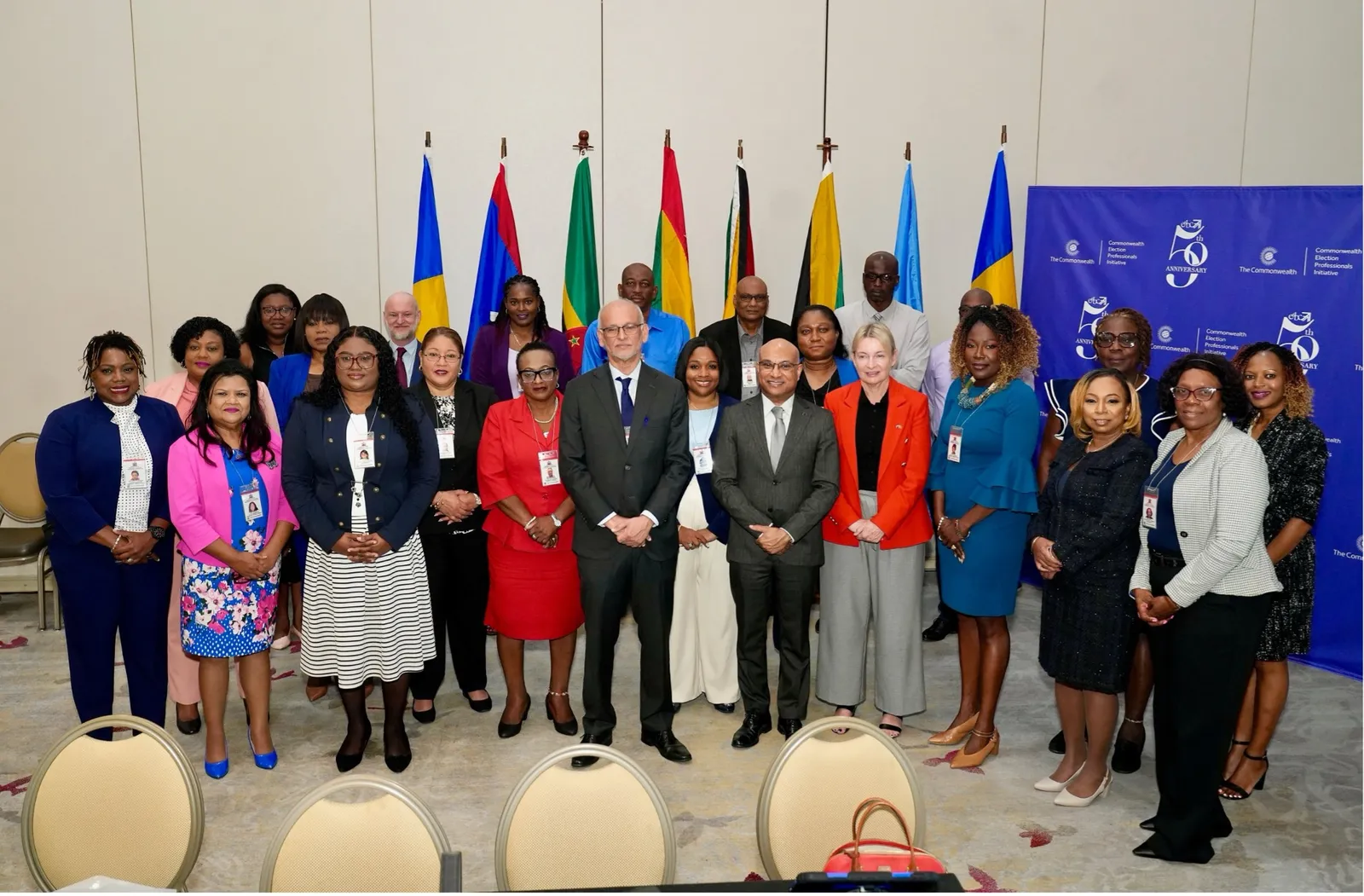 Group photo of the training participants