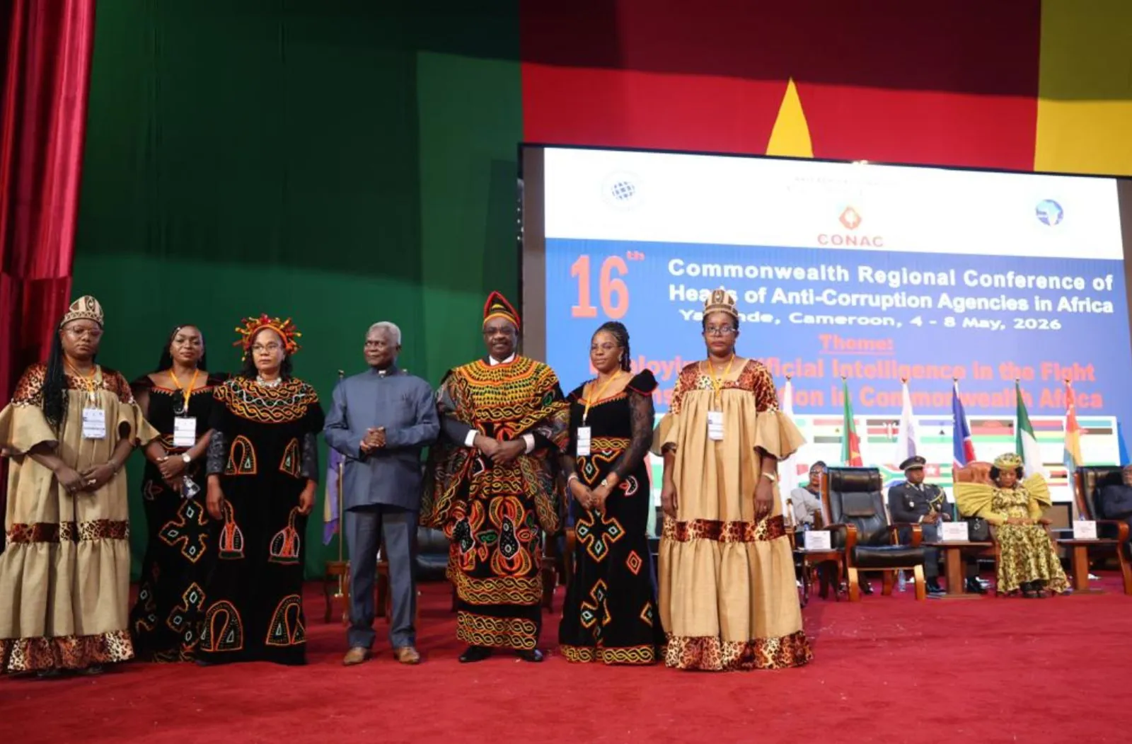 Group photo of speakers at the 16th Commonwealth Regional Conference of Heads of Anti-Corruption Agencies in Africa
