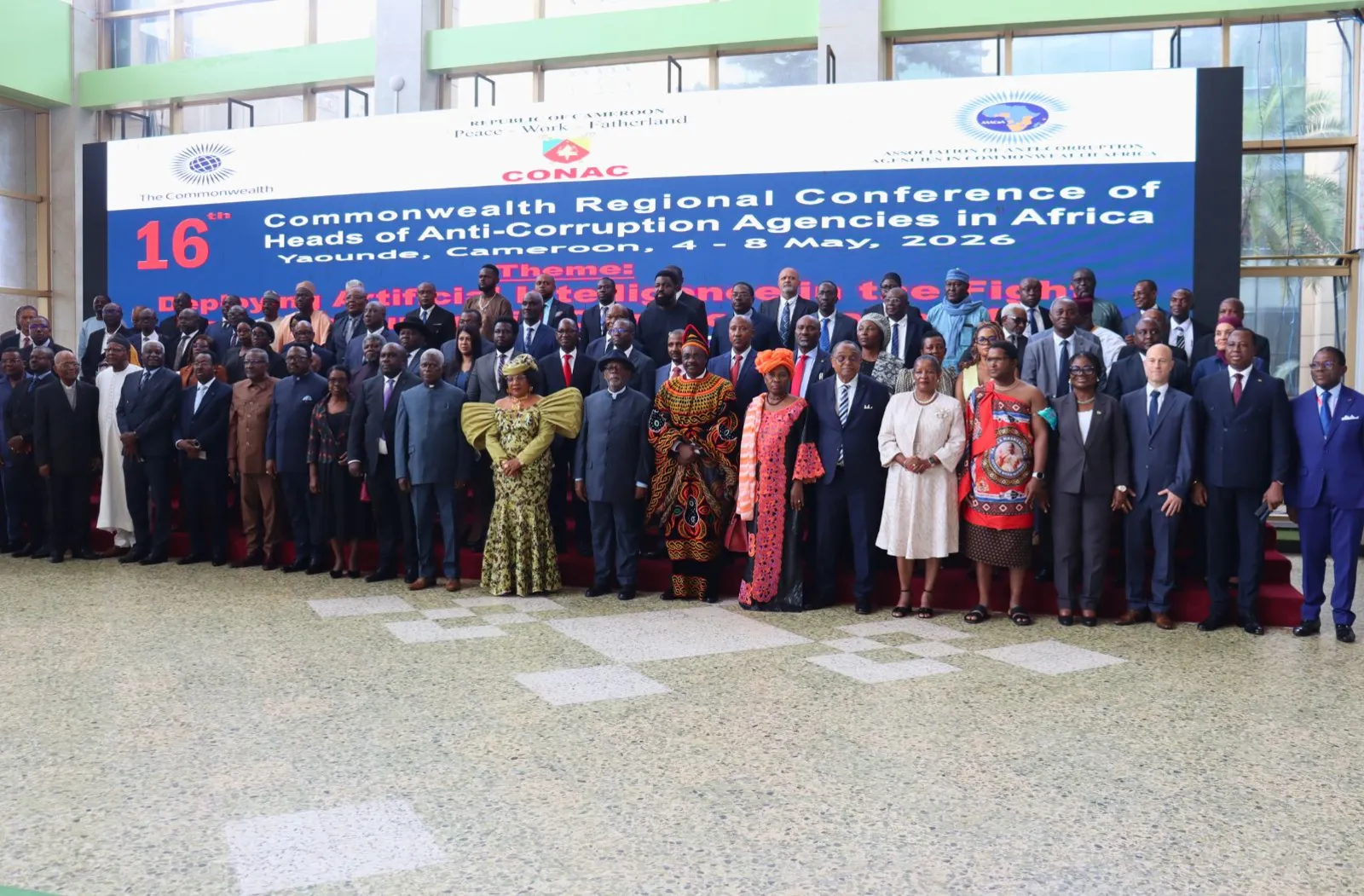 Family photo of Heads of Anti-corruption agencies in Africa