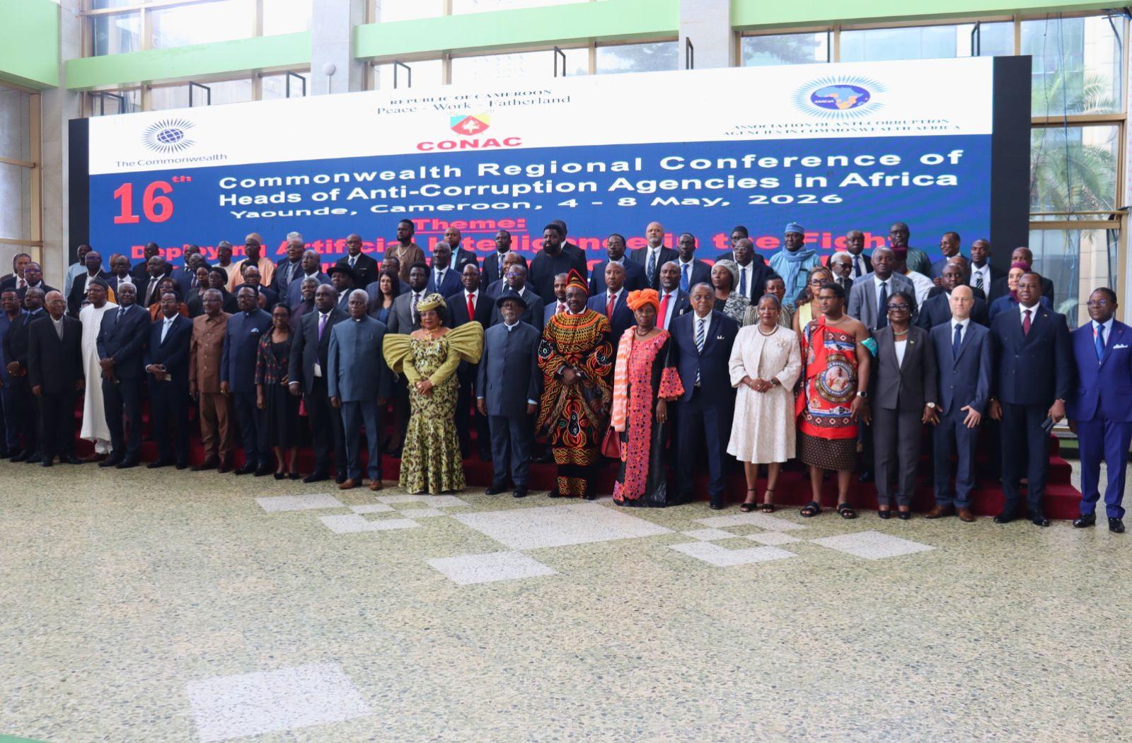 Family photo of Heads of Anti-corruption agencies in Africa