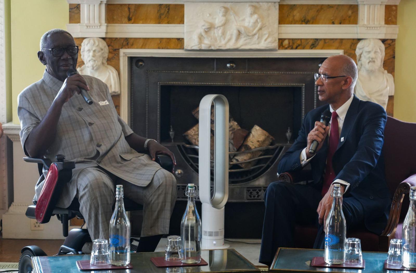 H.E. John Agyekum Kufuor, former President of Ghana