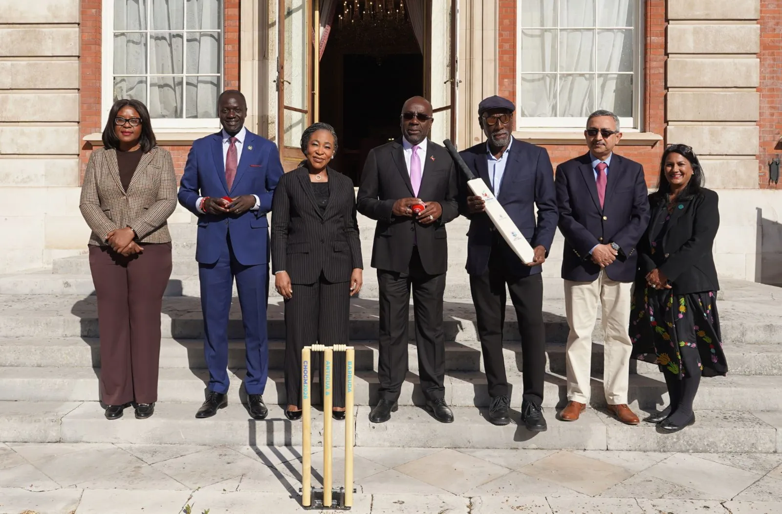 Leaders at the CHOGM Cricket Launch Event 2026