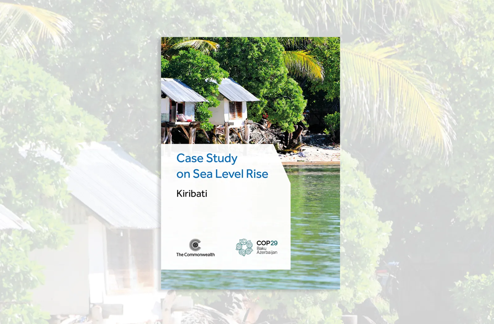 Cover image of Sea Level Rise - Kiribati