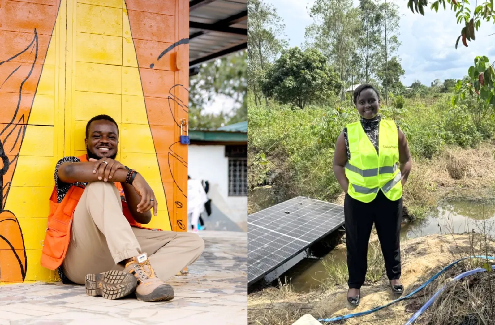 Shifra and Stanley  - Voices of Resilience Commonwealth Youth Award Winners