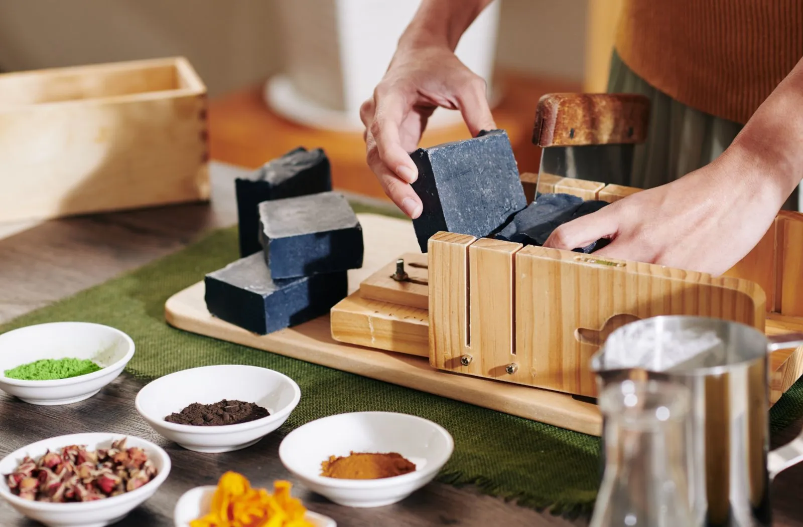 Soap production