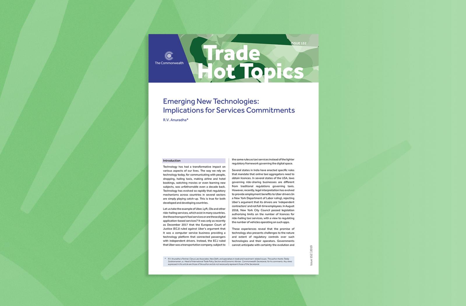 Emerging New Technologies
