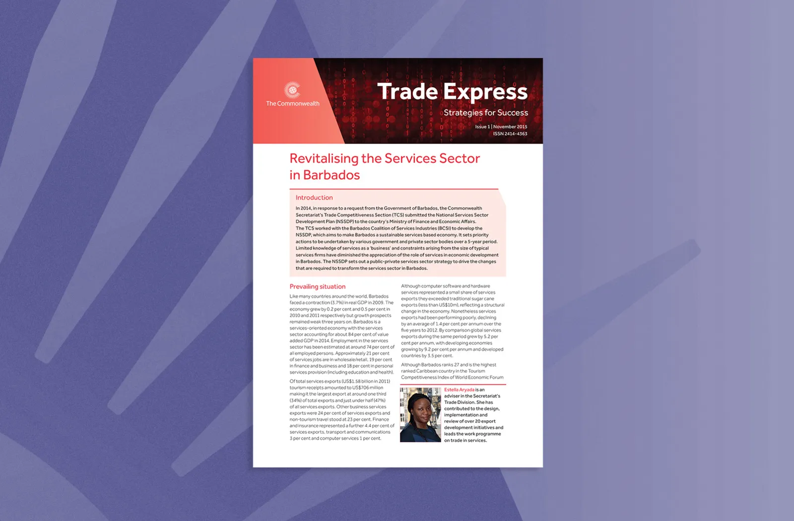 Revitalising the Services Sector in Barbados