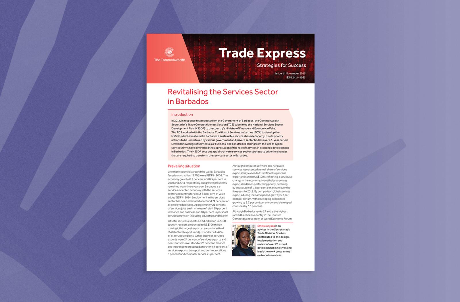 Revitalising the Services Sector in Barbados