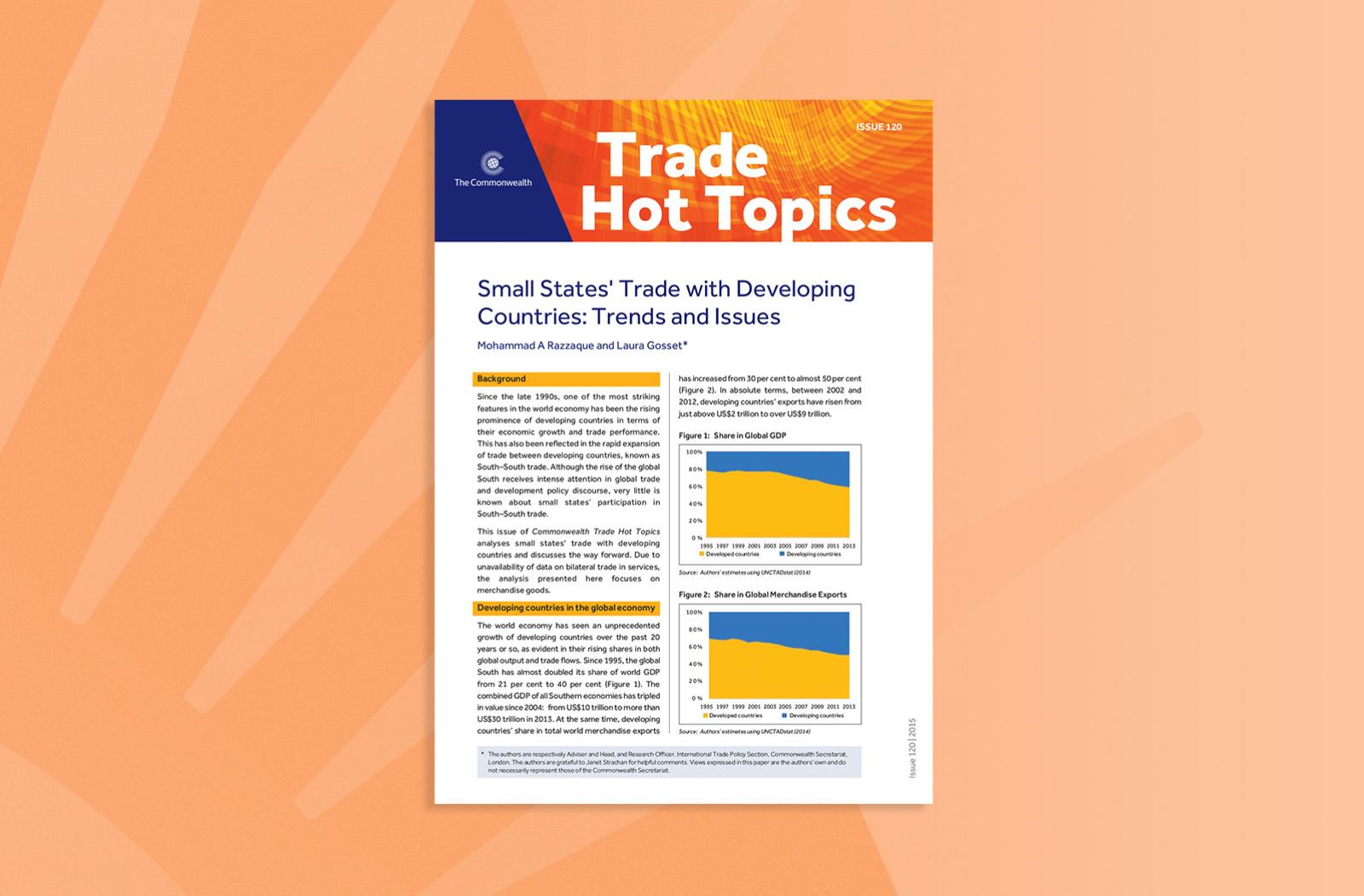 Small States' Trade with Developing Countries