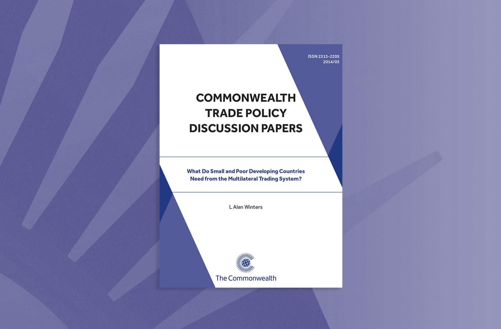 What Do Small and Poor Developing Countries Need from the Multilateral Trading System?