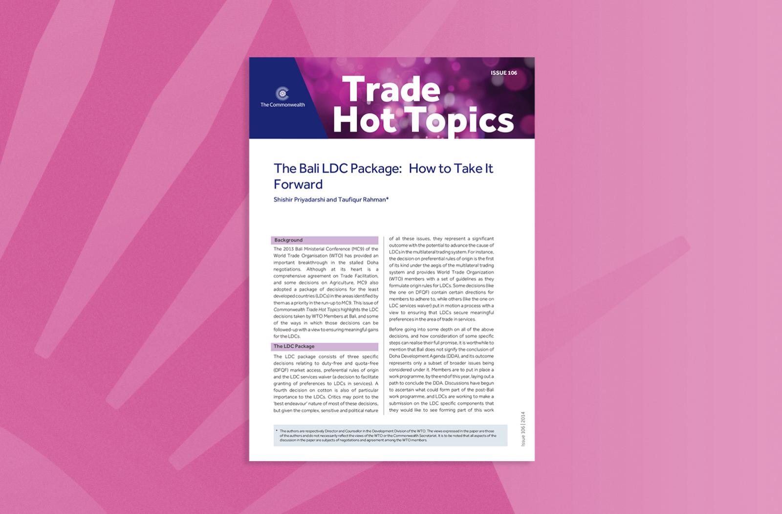 The Bali LDC Package