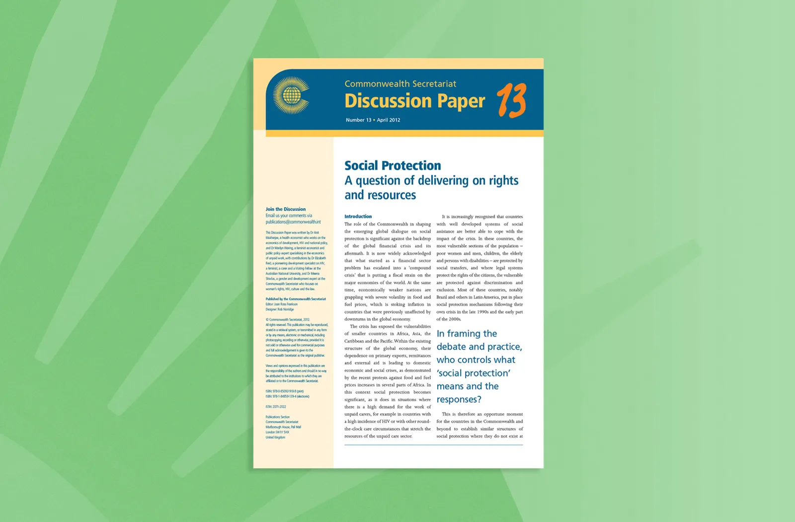Social Protection