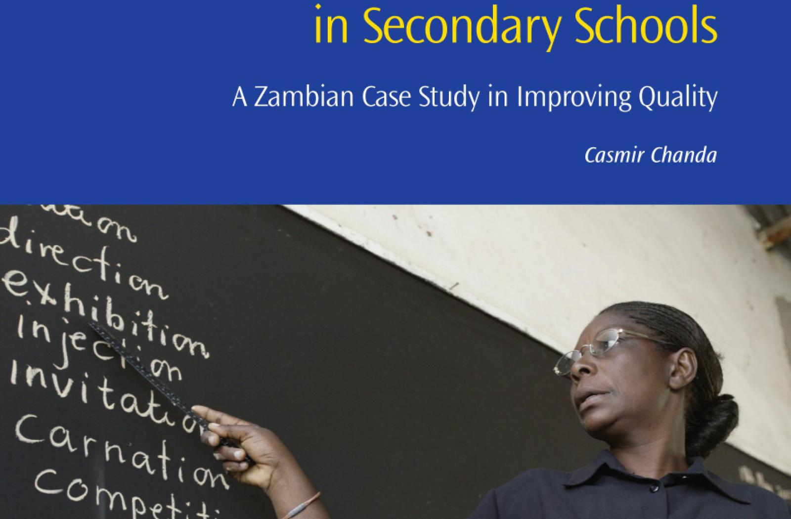 Teaching and Learning of English in Secondary Schools