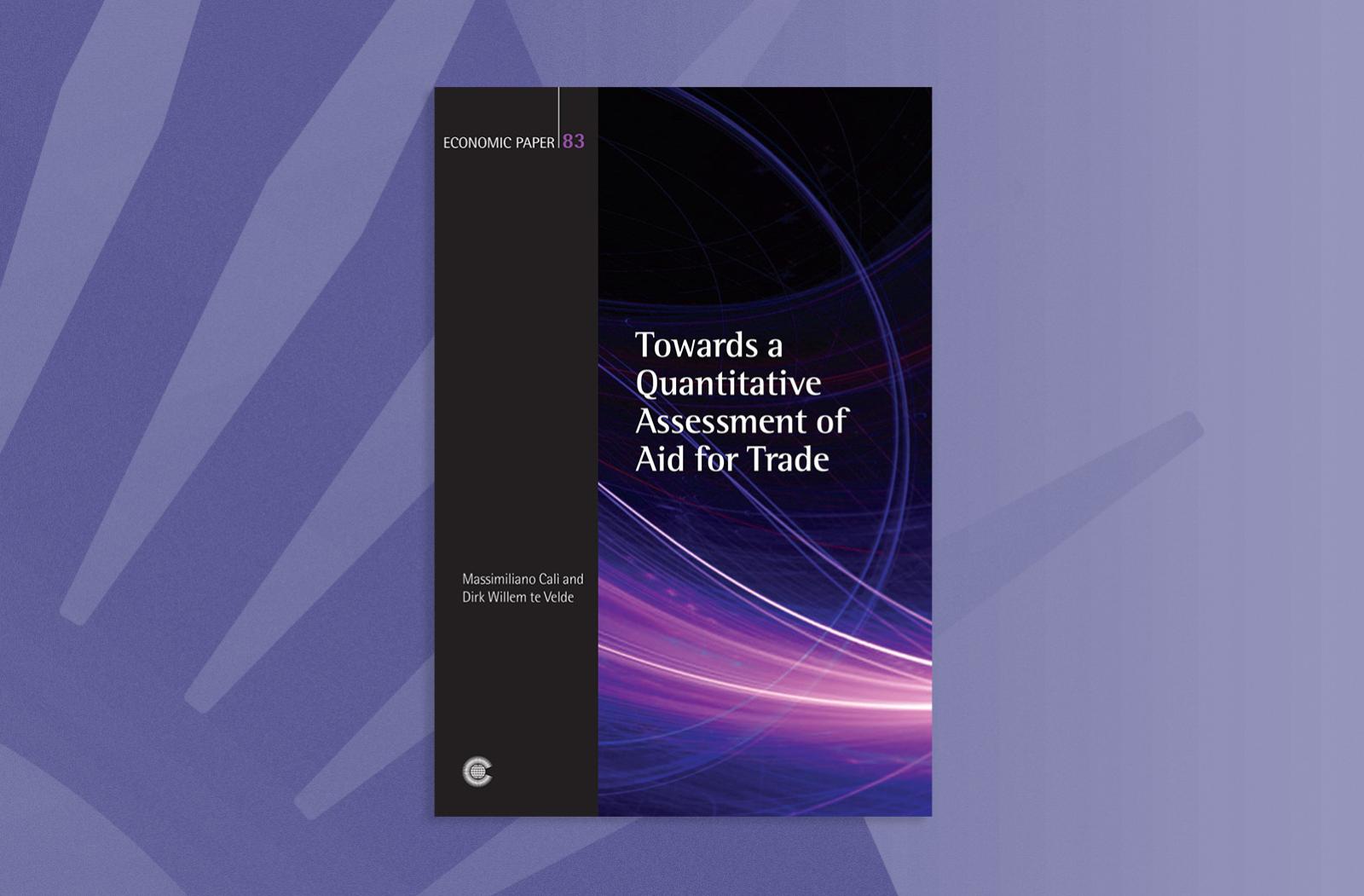 Towards a Quantitative Assessment of Aid for Trade