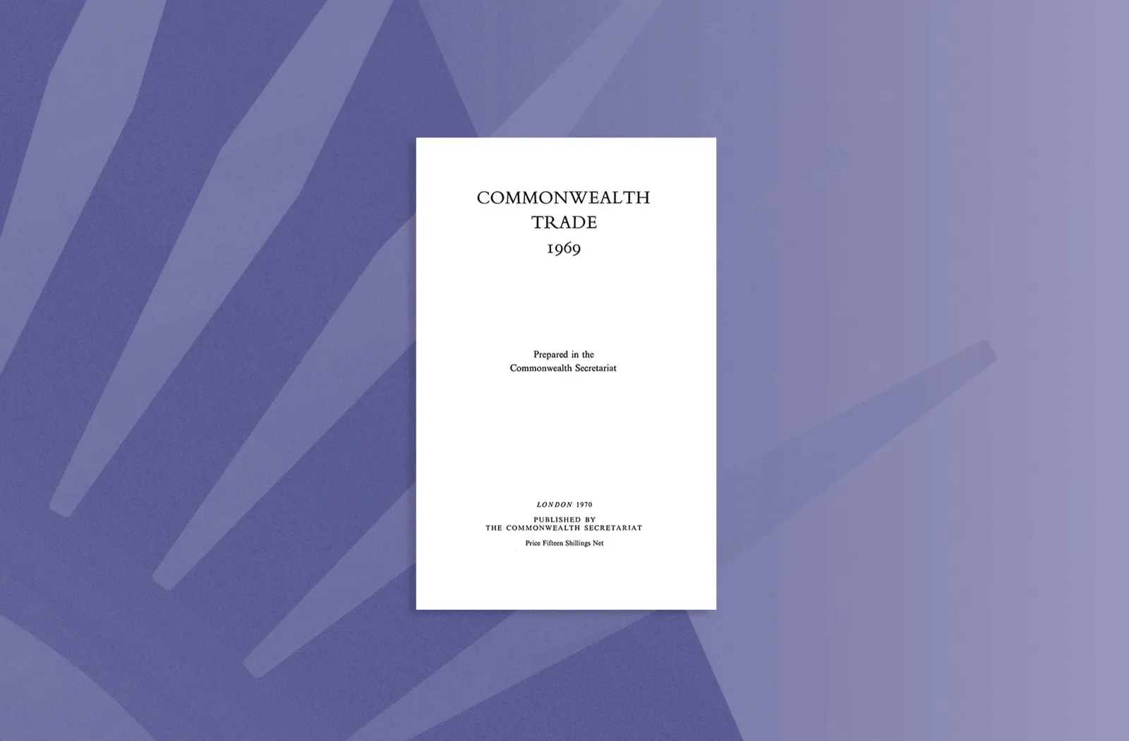 Commonwealth Trade 1969