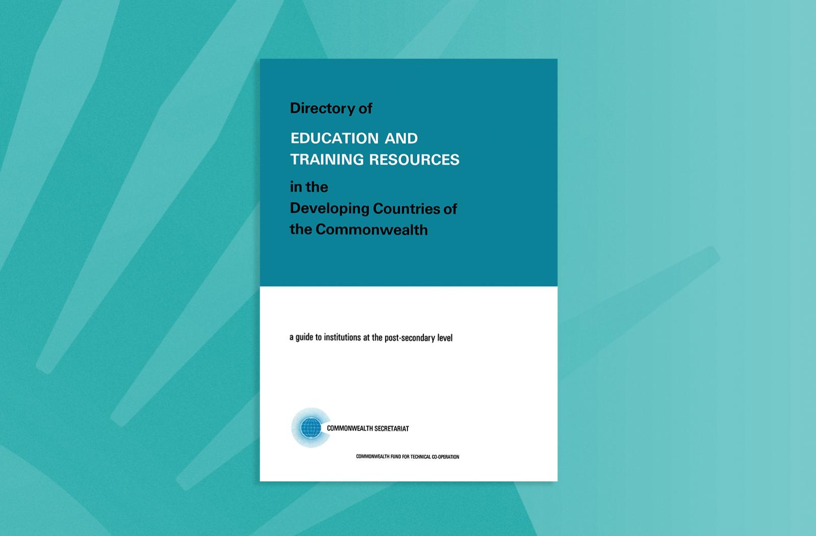 Directory of Education and Training Resources in the Developing Countries of the Commonwealth