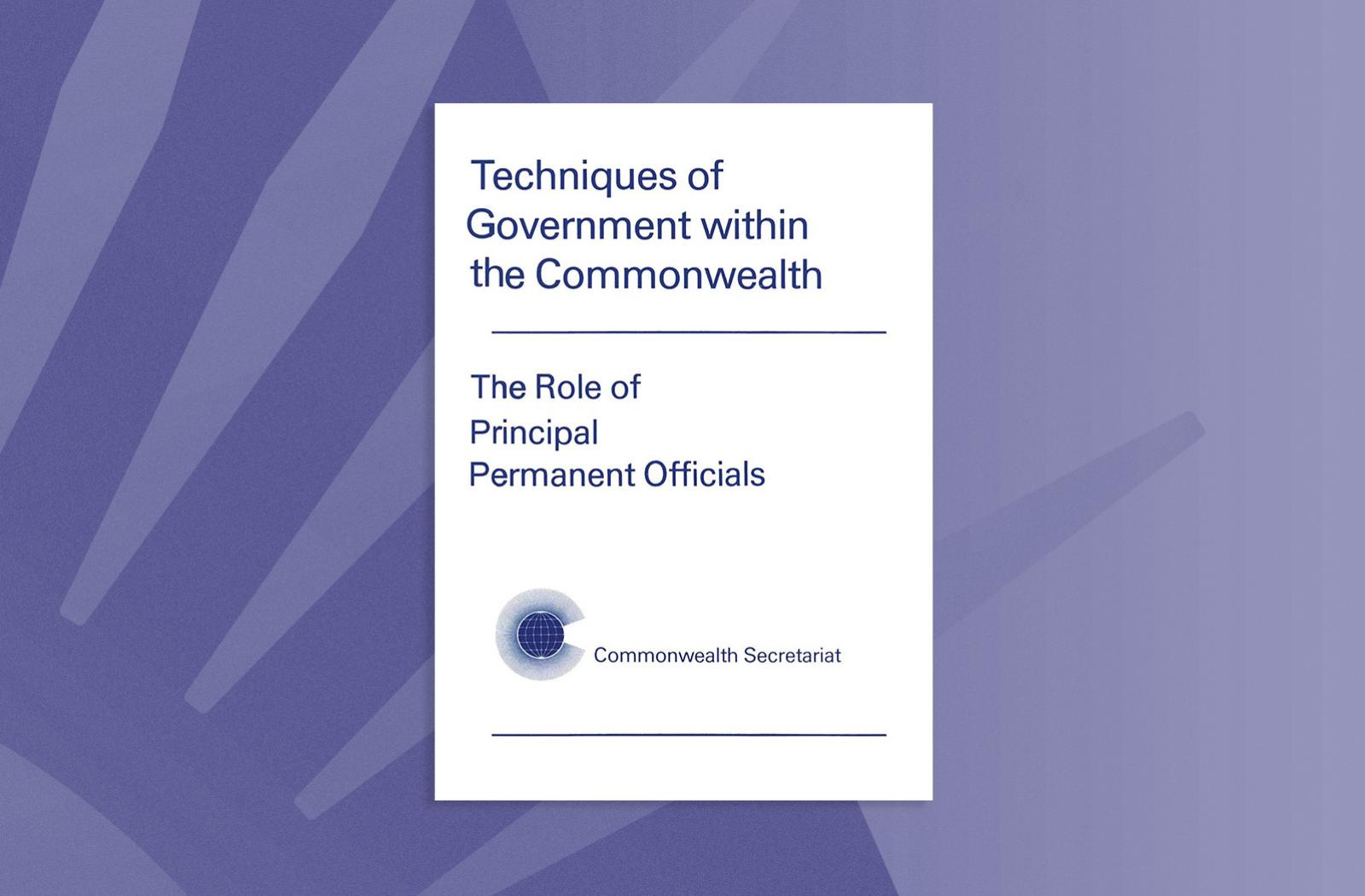 Techniques of Government within the Commonwealth