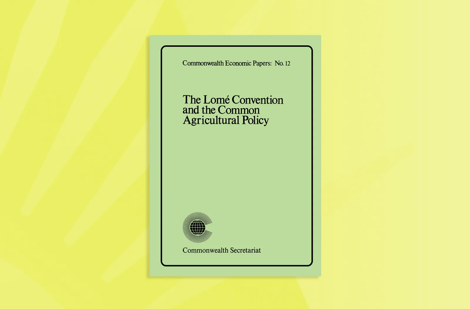 The Renegotiation of the ACPEEC Convention of Lomé, with Special Reference to Agricultural Products