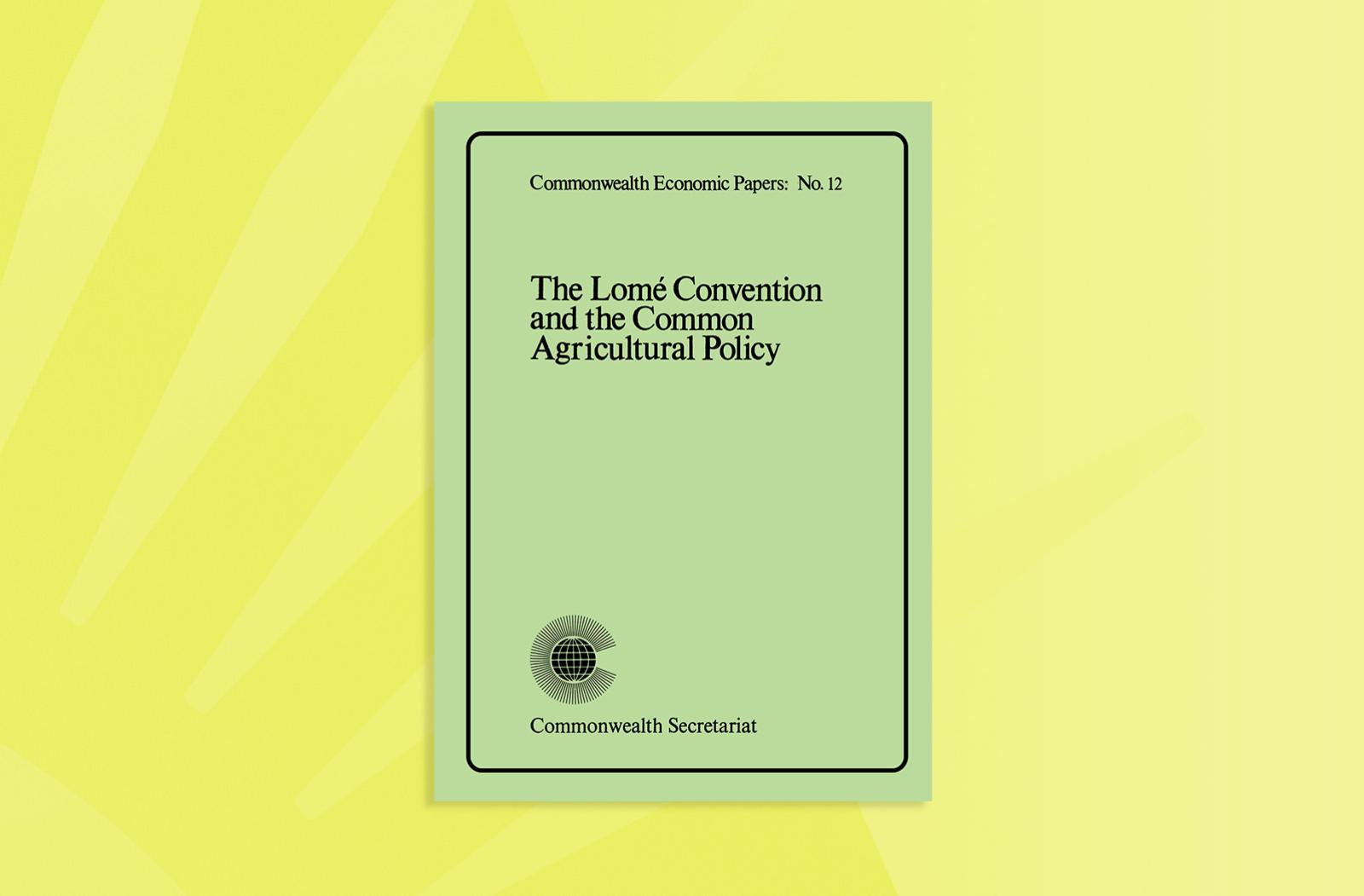 The Renegotiation of the ACPEEC Convention of Lomé, with Special Reference to Agricultural Products