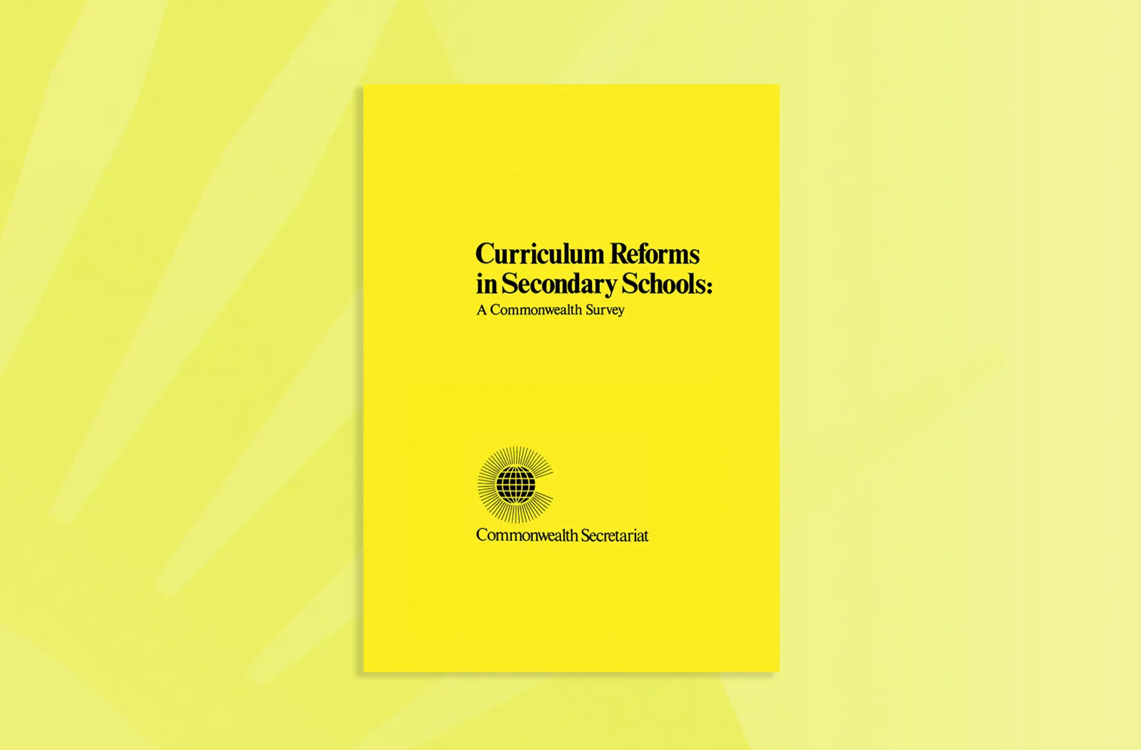 Curriculum Reforms in Secondary Schools