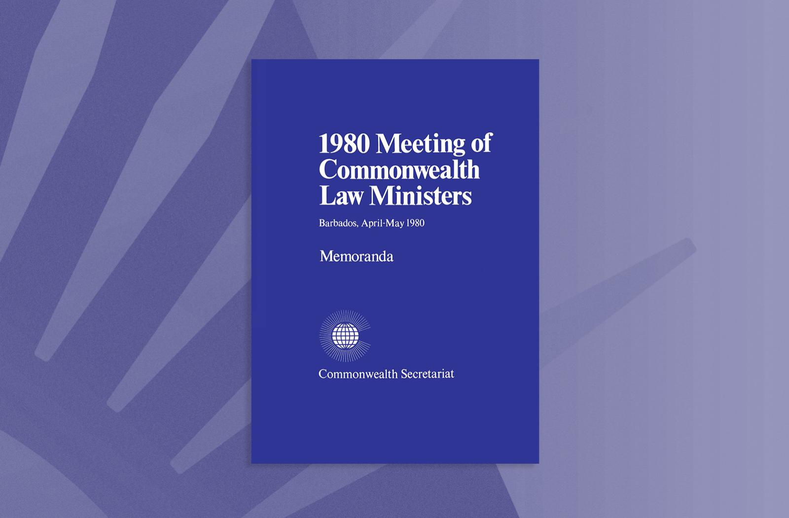 1980 Meeting of Commonwealth Law Ministers