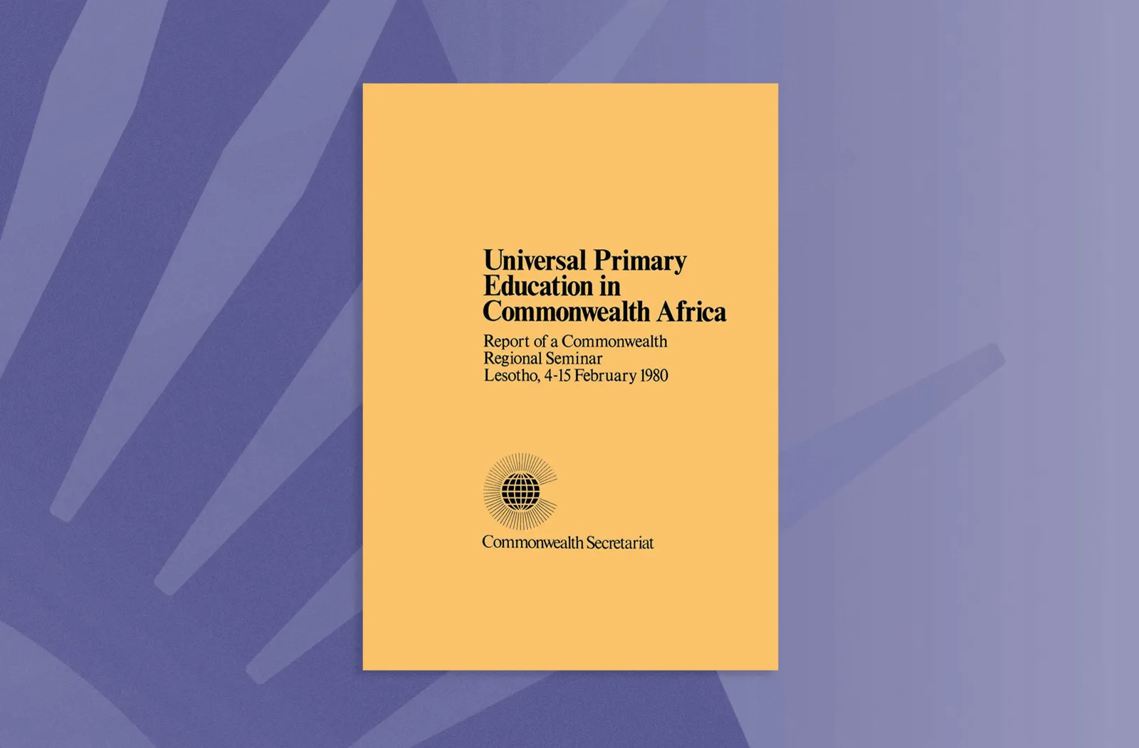 Universal Primary Education in Commonwealth Africa