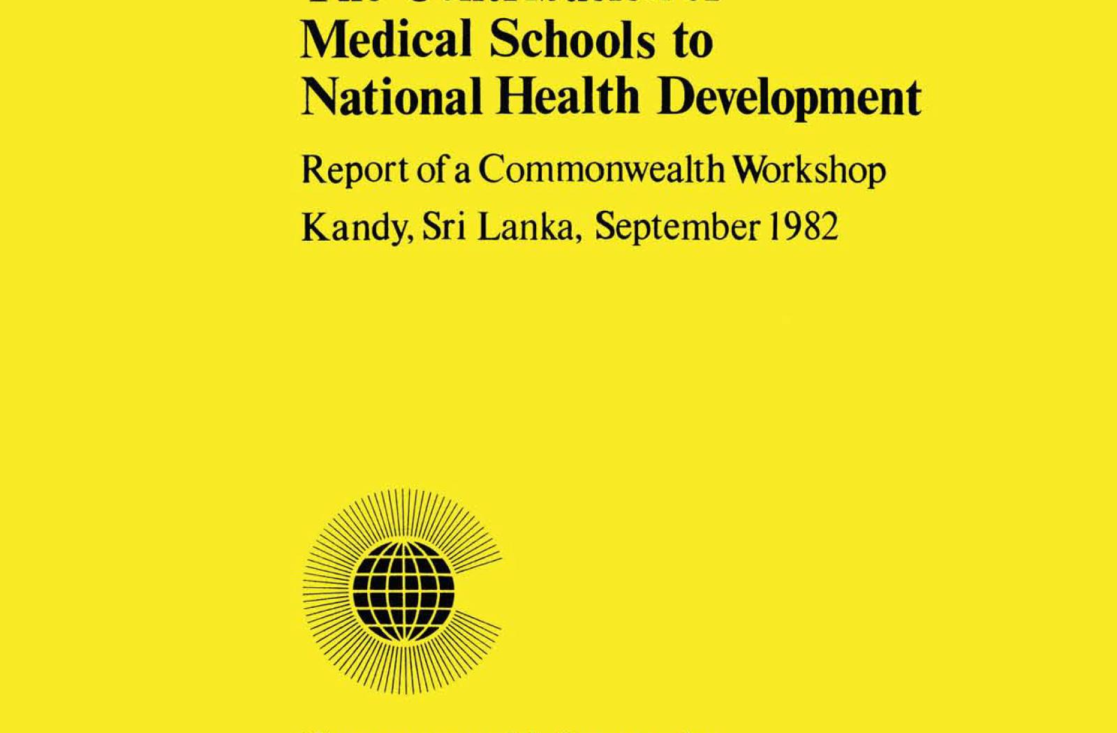 The Contribution of Medical Schools to National Health Development