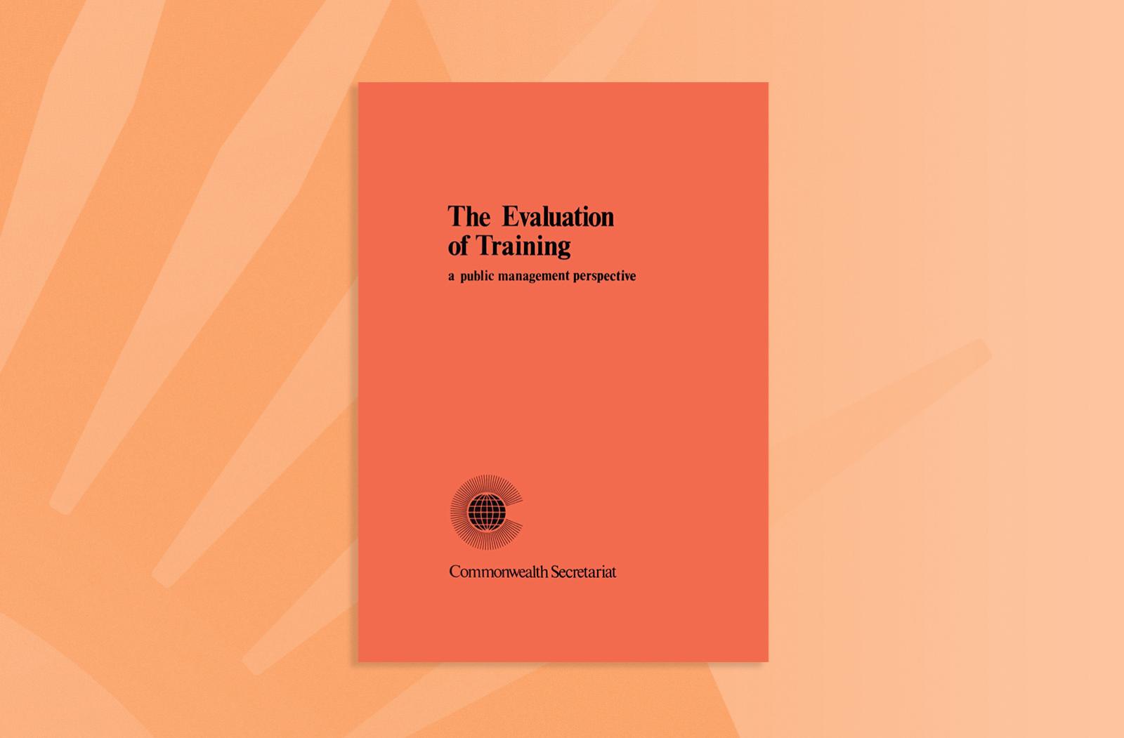 The Evaluation of Training