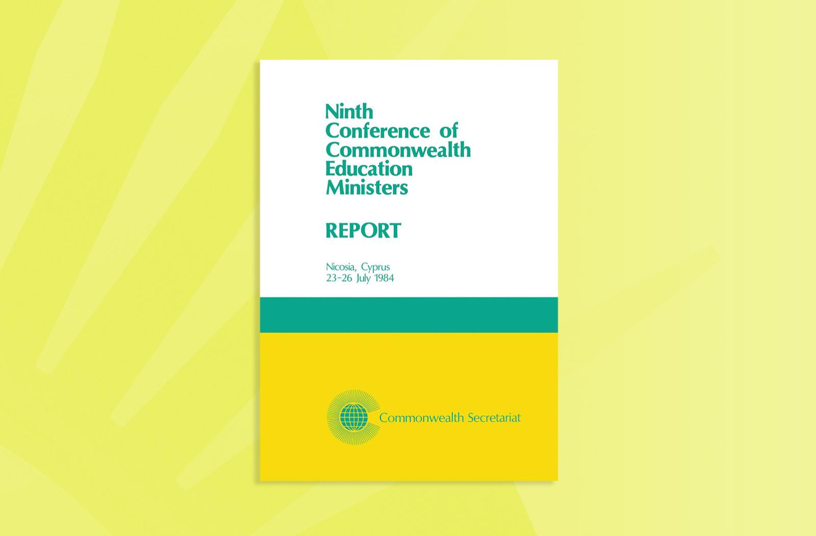 Ninth Conference of Commonwealth Education Ministers Report