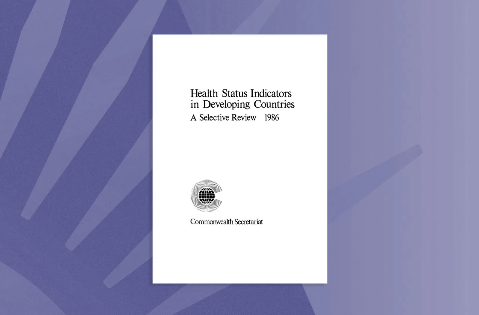 Health Status Indicators in Developing Countries