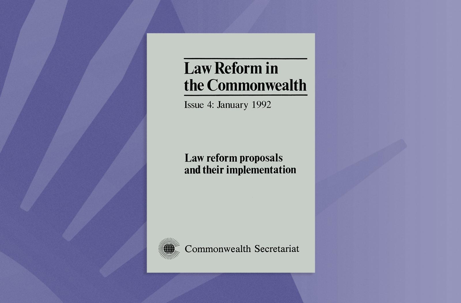 Law Reform in the Commonwealth