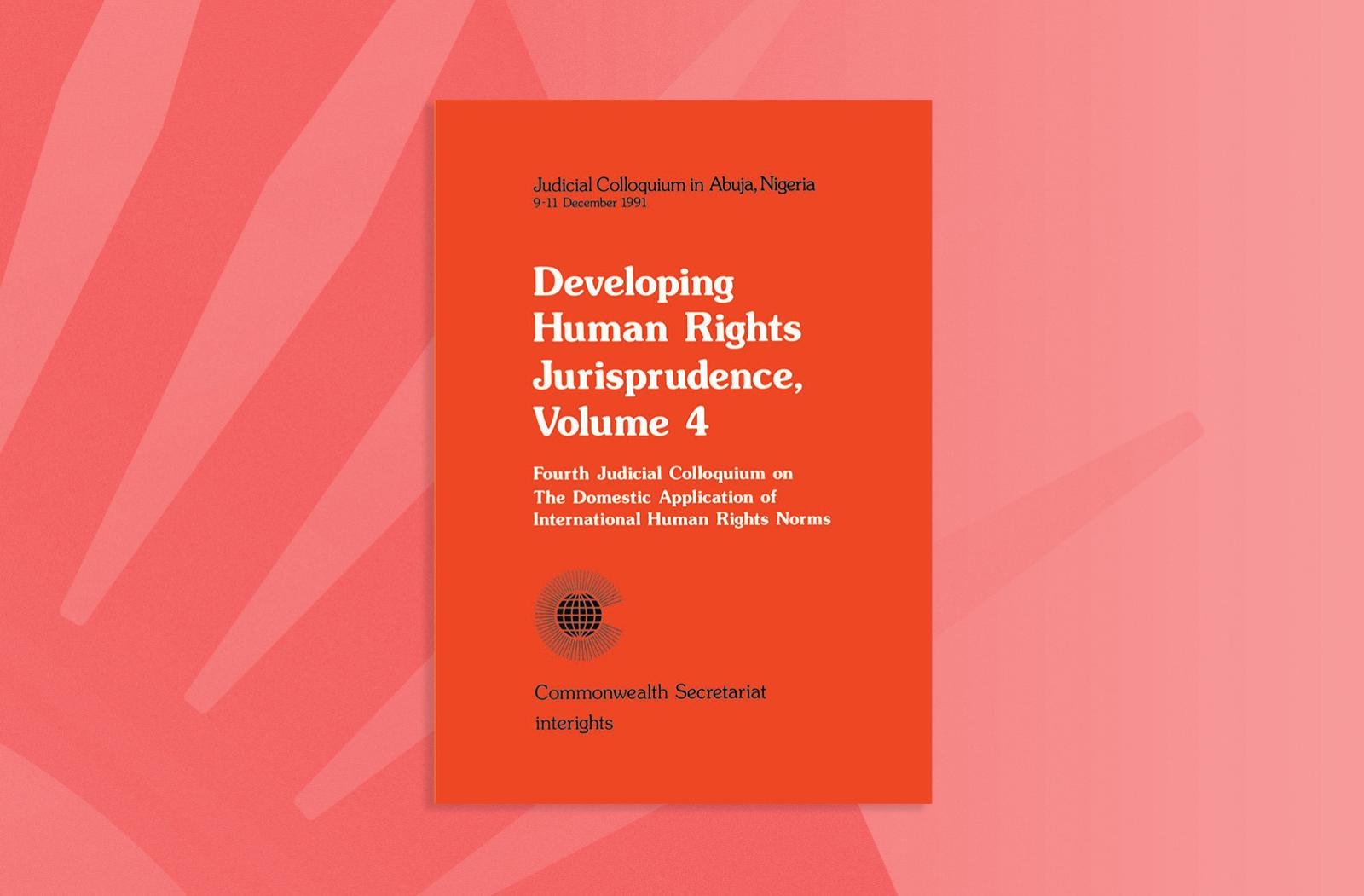 Developing Human Rights Jurisprudence