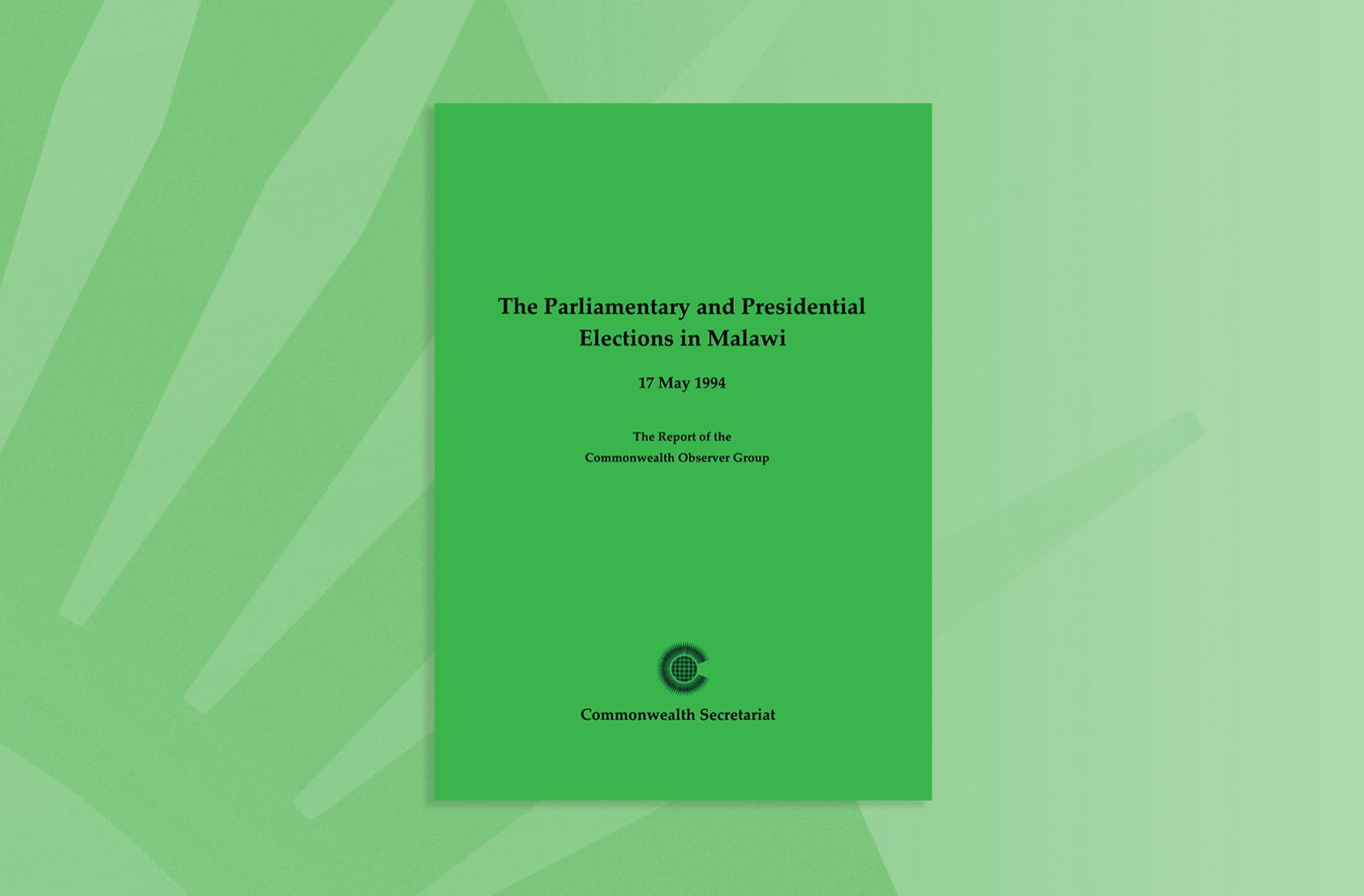 The Parliamentary and Presidential Elections in Malawi, 17 May 1994