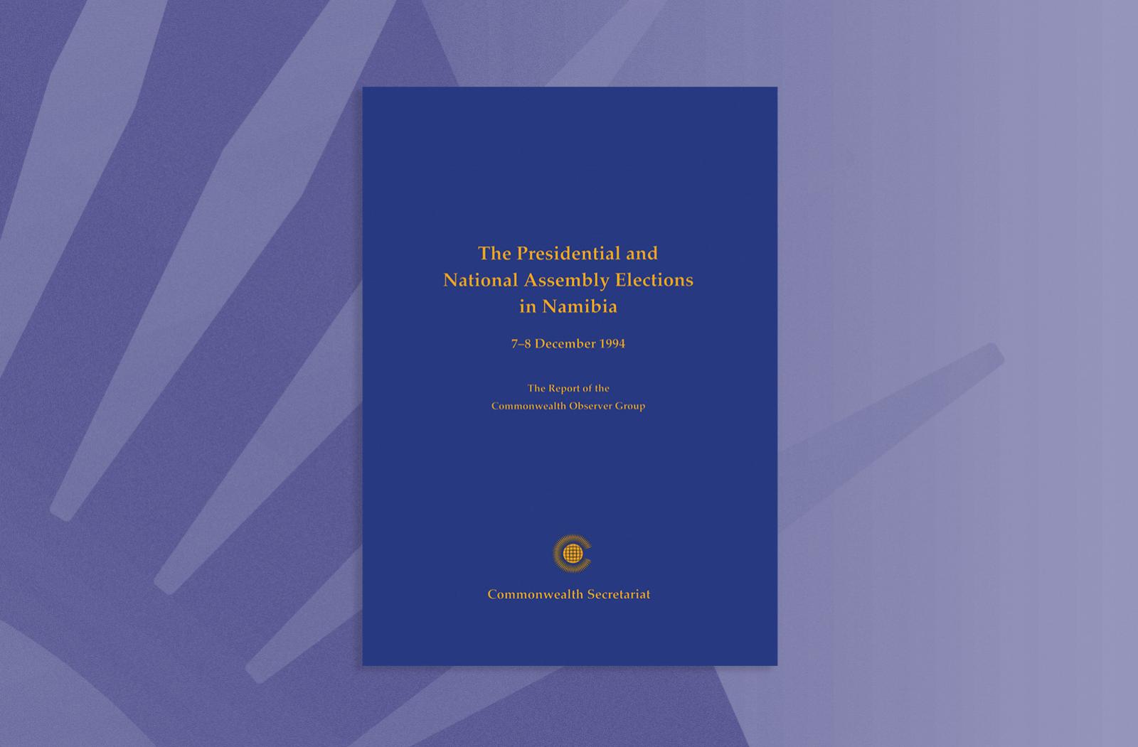 The Presidential and National Assembly Elections in Namibia, 7–8 December 1994