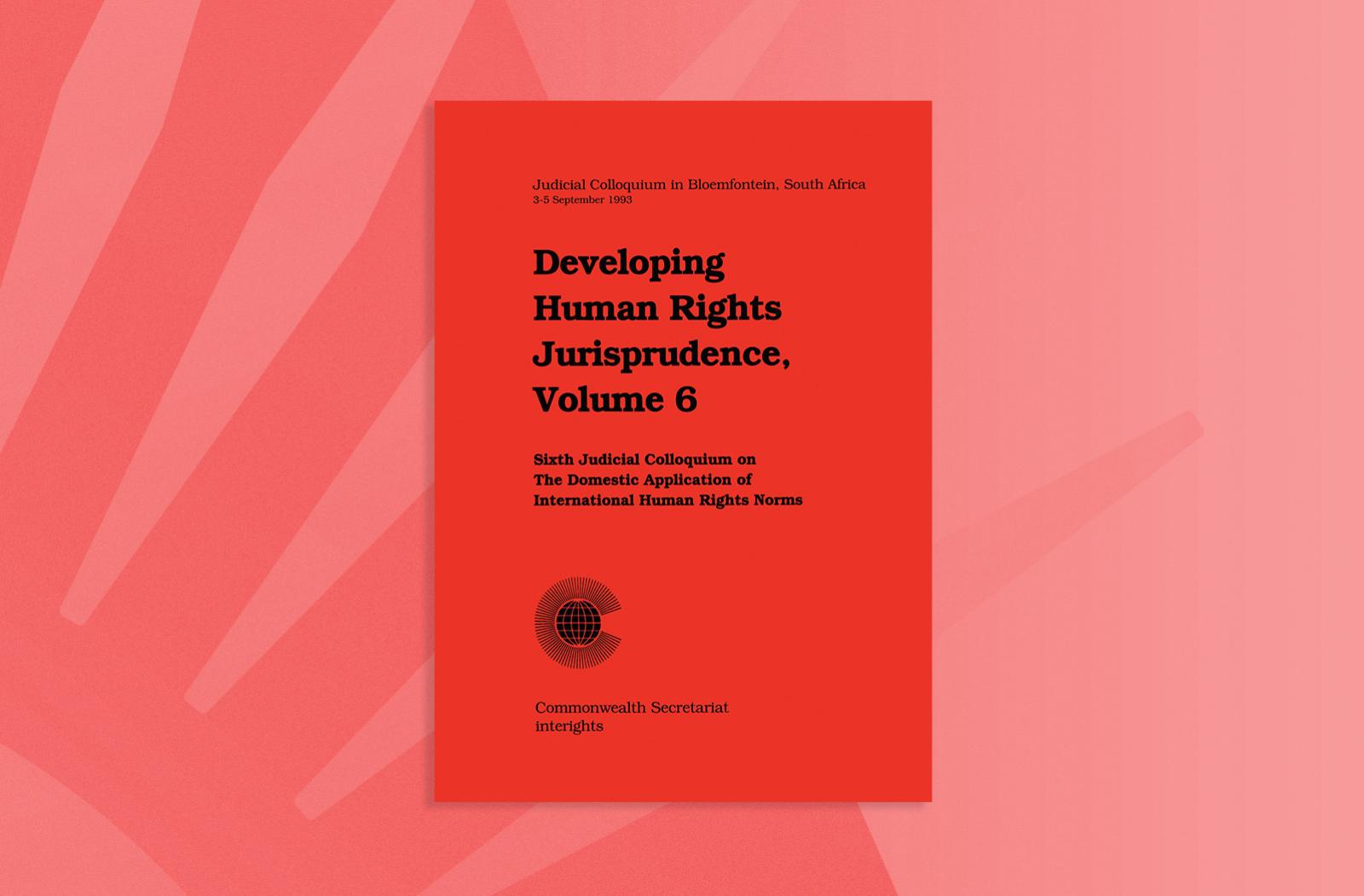 Developing Human Rights Jurisprudence