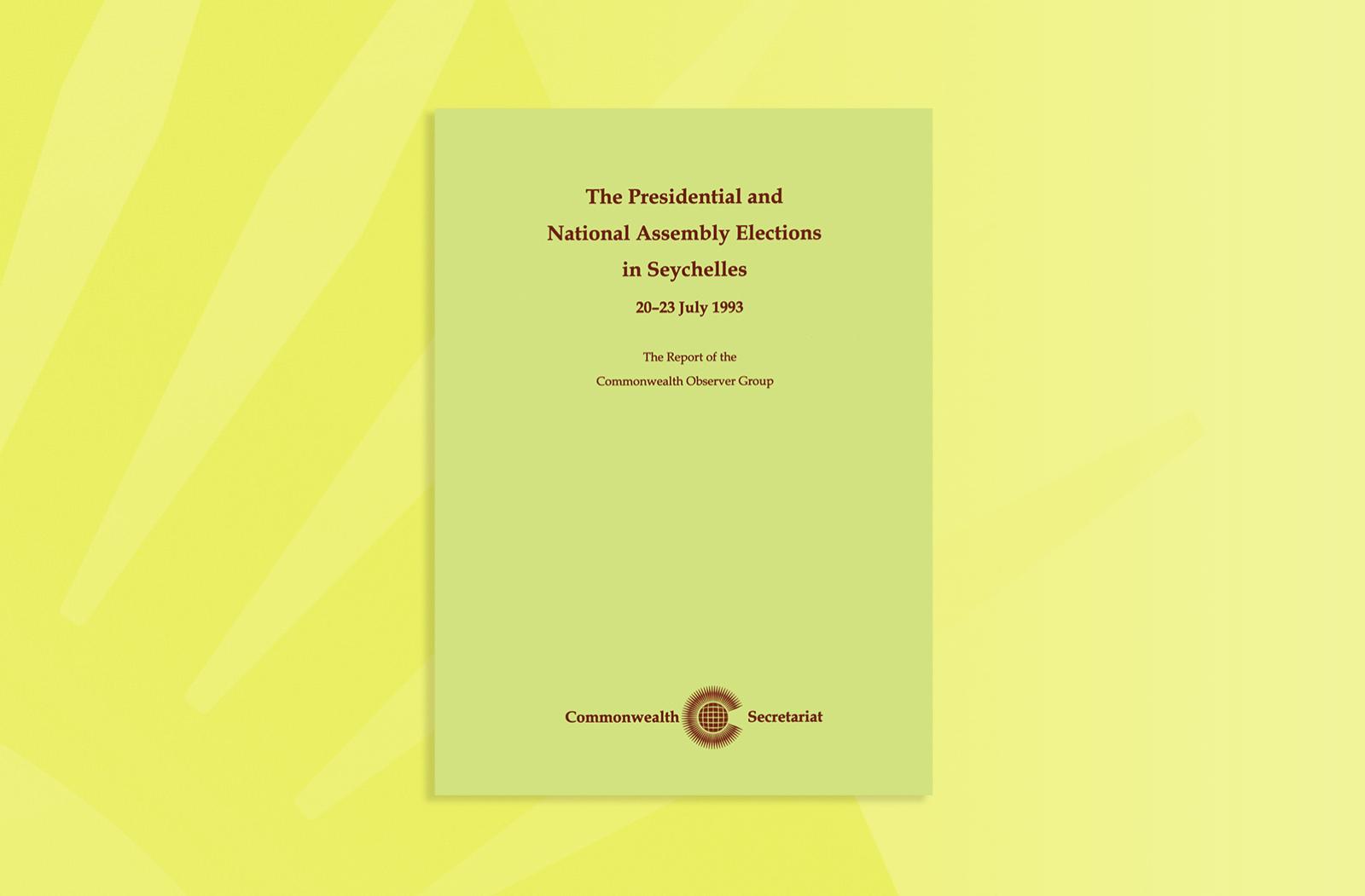The Presidential and National Assembly Elections in Seychelles, 20–23 July 1993